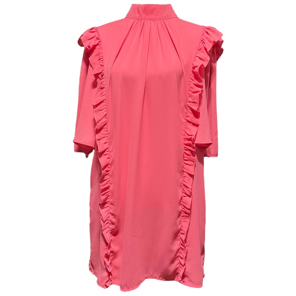 Happy Nature Pink Ruffle Mini Dress – NWT